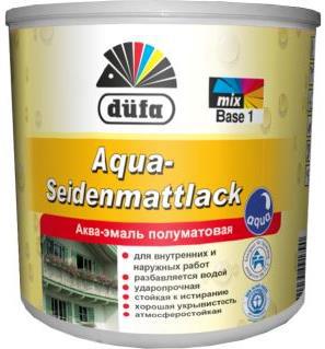 

Аква-емаль Dufa Aqua Seidenmattlack 0,75л напівматова