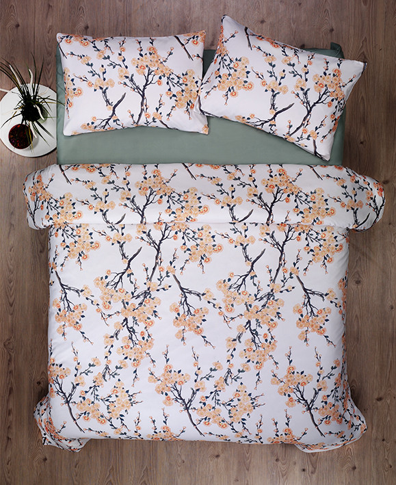

Комплект постельного белья Le Vele Pear Flower White Семейный