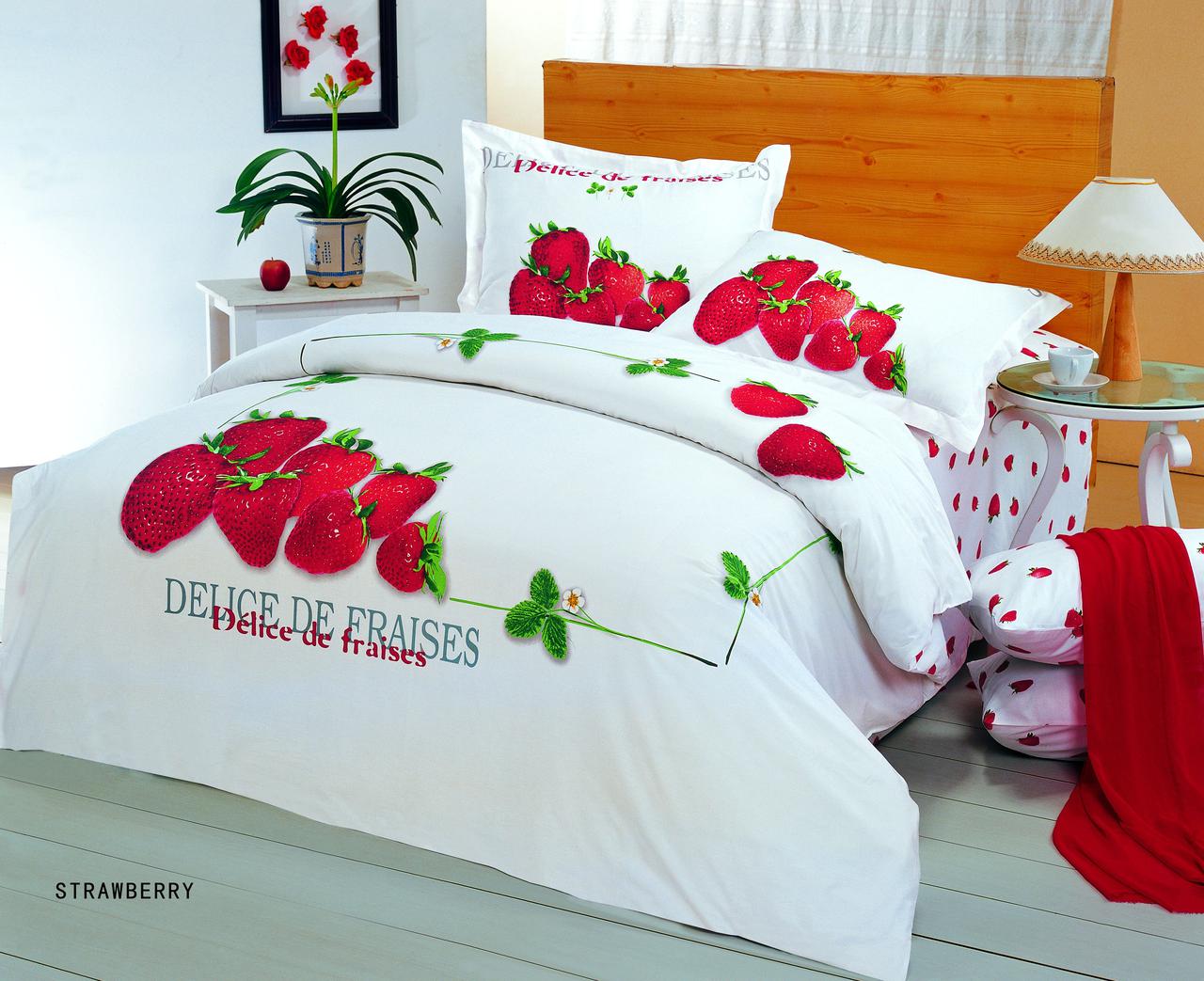 

Комплект постельного белья Le Vele Strawberry Полуторный