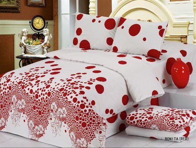 

Комплект постельного белья Le Vele Bonita Red Daily Семейный