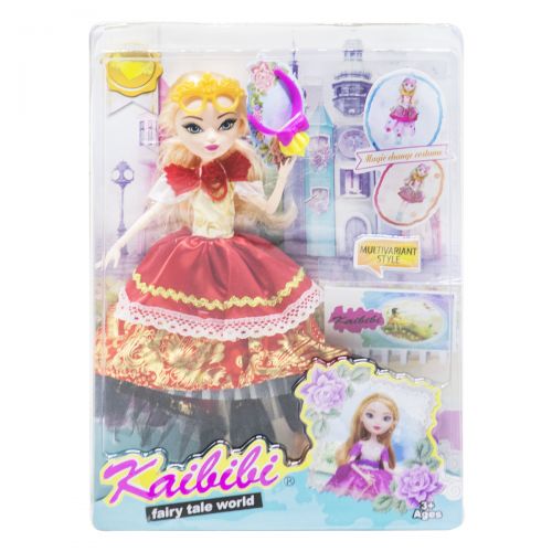 

Кукла JIA YU TOY "KAIBIBI: Fairy Tale World" с аксессуарами (красный) BLD123-1 9549885