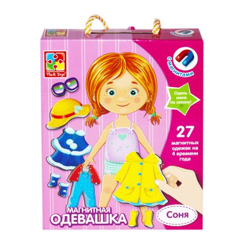 

Магнитная одевашка Vladi Toys "Соня" (рус) VT3702-03 27369