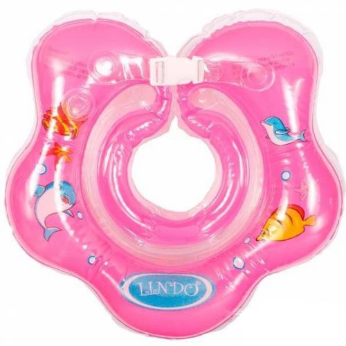 

Круг для купания младенцев SunKids Joy (розовый) LN-1559 9402144