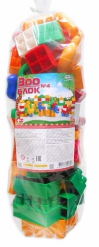 

Конструктор Colorplast Зоо Блок N4 59 деталей 1890 18164