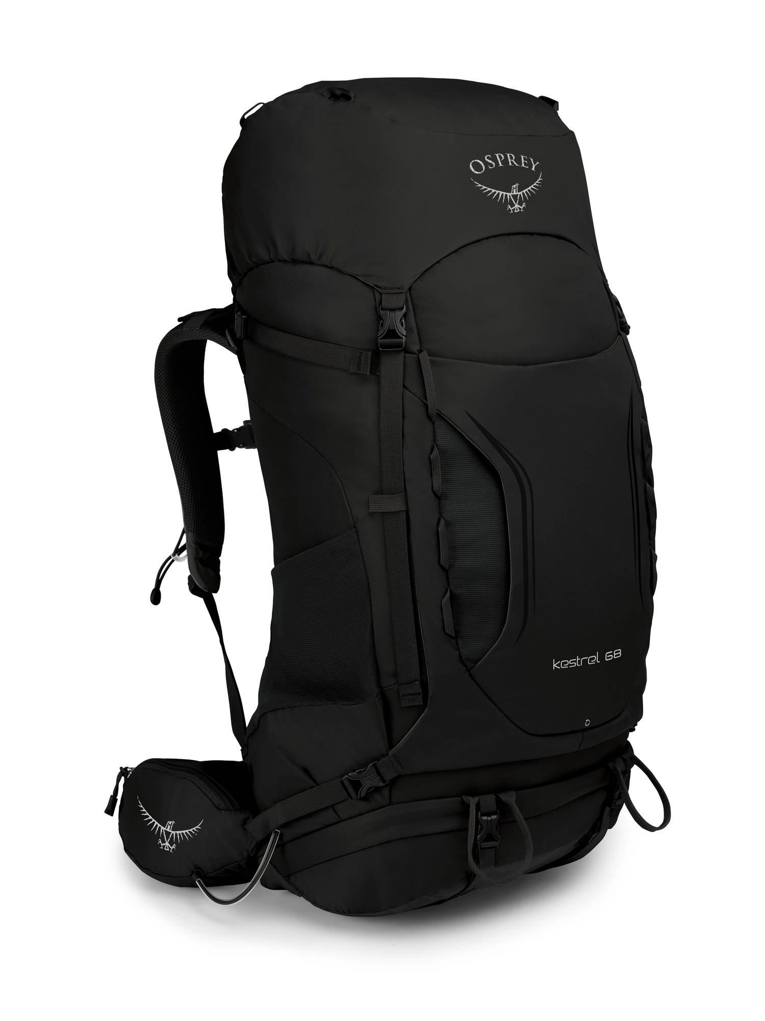 

Рюкзак Osprey Kestrel 68 M/L Черный