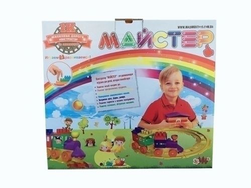

Конструктор Максимус Мастер Железная дорога (56 деталей) 5208 2019645