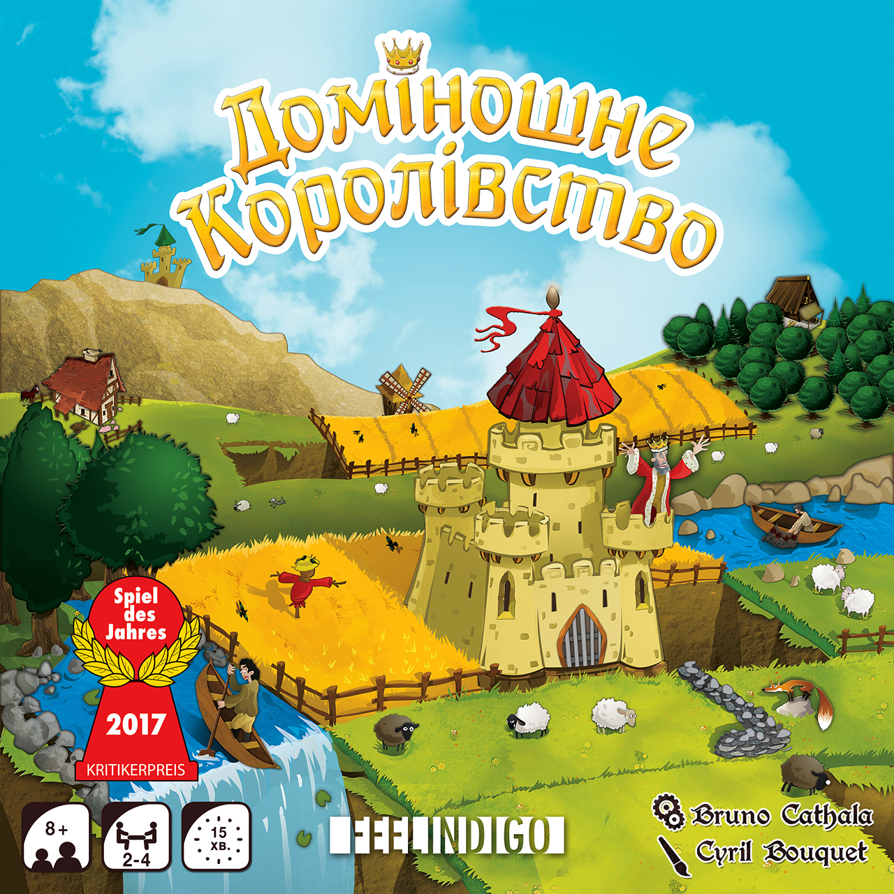 

Настольная игра Feelindigo Доминошное королевство (FI17009)