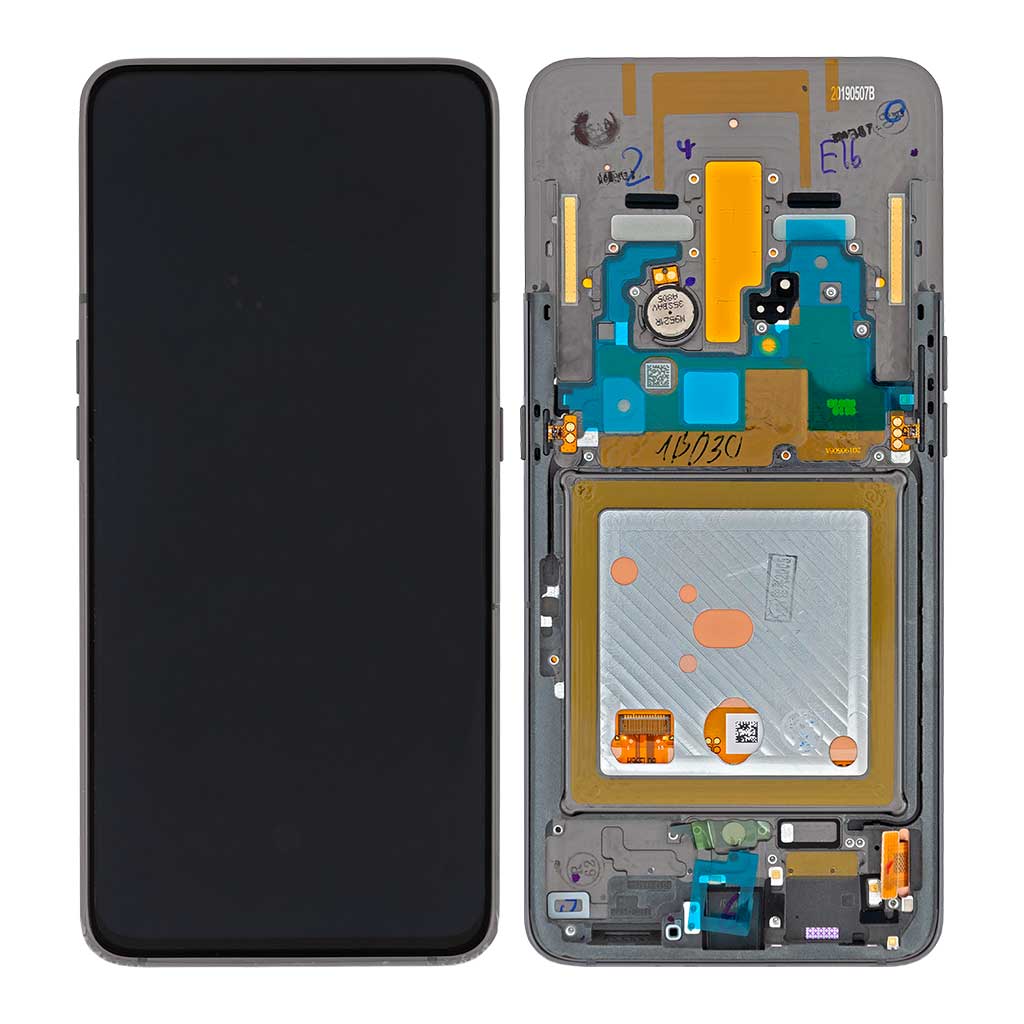 

Дисплей Samsung A805 Galaxy A80, с тачскрином, рамкою, Original PRC, Black