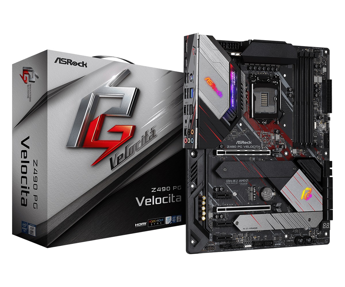 

Материнская плата ASRock Z490 PG Velocita Socket 1200
