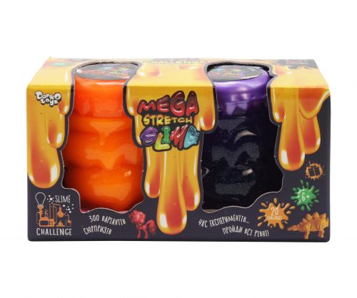 

Набор со слаймом Dankotoys "Mega Challenge" (укр) SLM-11-01U 86785