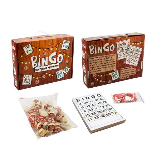 

Настольная игра лото Strateg BinGo укр 30757 152179