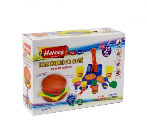 

Набор Play-Toys "Фабрика гамбургеров" (23 элемента) 538 23516
