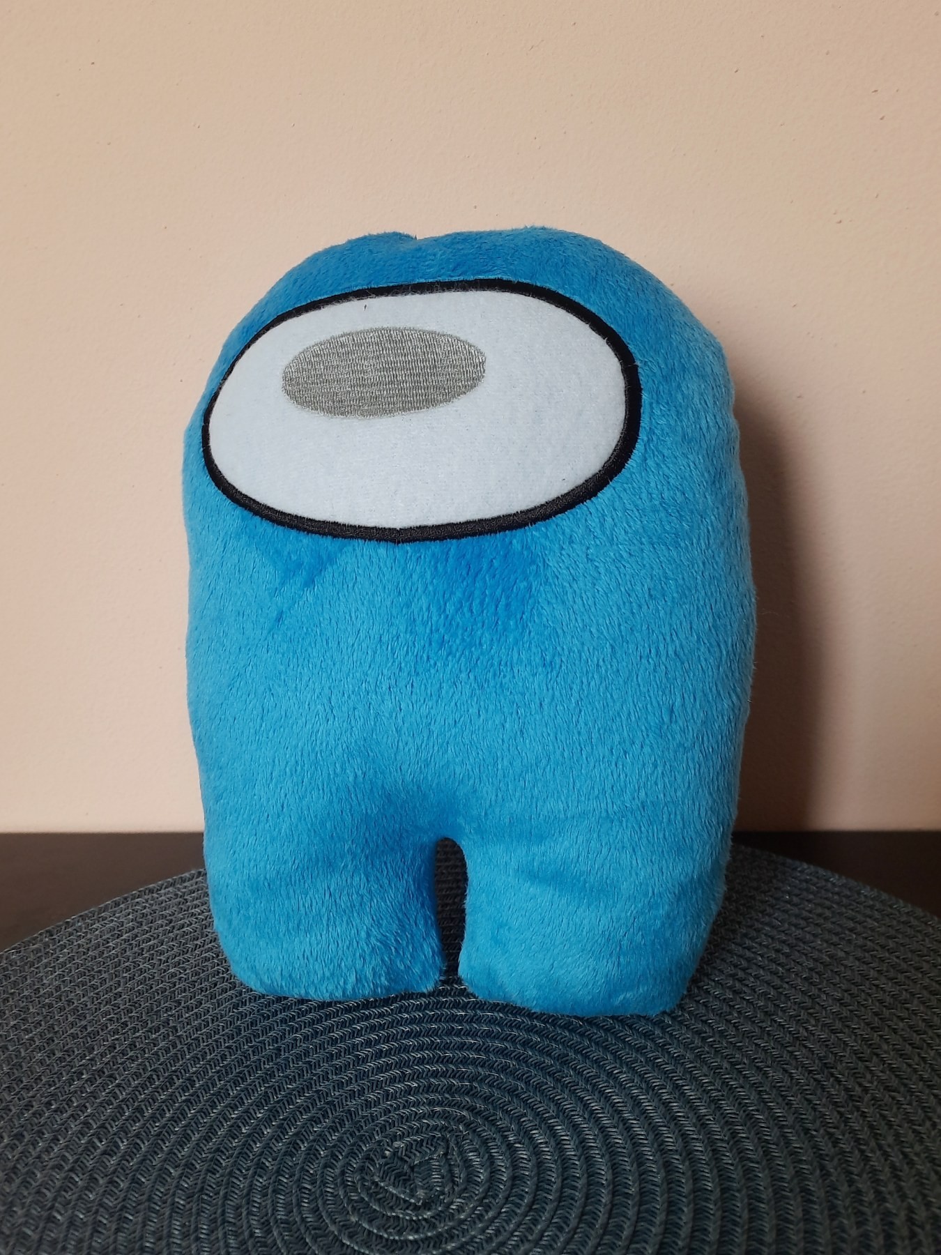 

Мягкая игрушка Baby Textile Космонавт персонаж игры Among Us (Амонг Ас) ручная работа 25 см Голубой