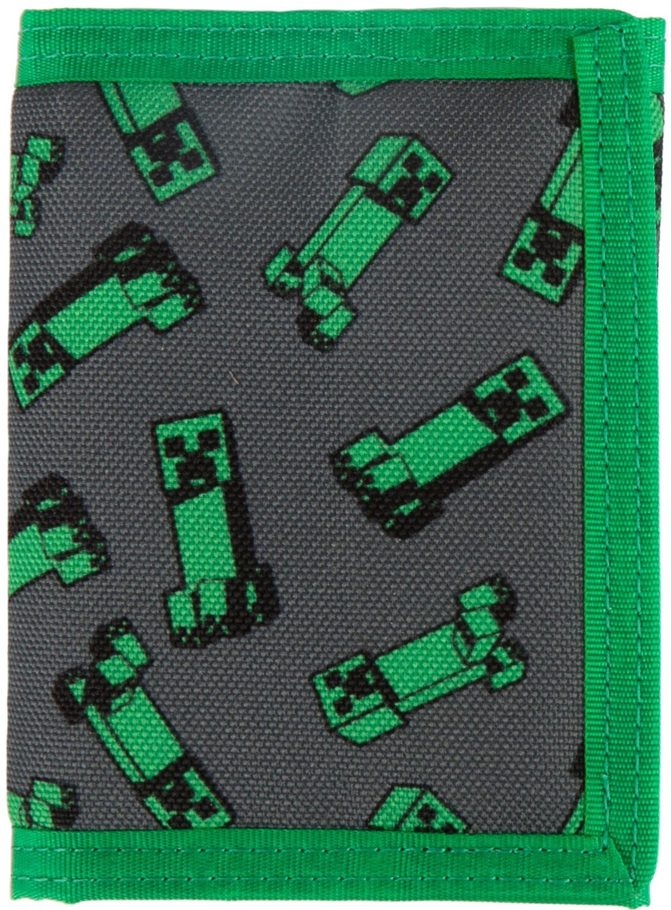 

Кошелек JINX Minecraft - Creeper Crowd Tri Fold Wallet Green