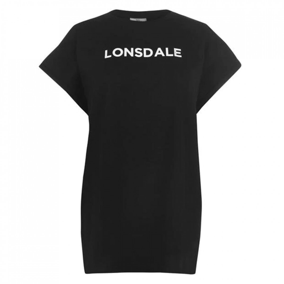

Футболка Lonsdale Long Line Black/White, XS (42)