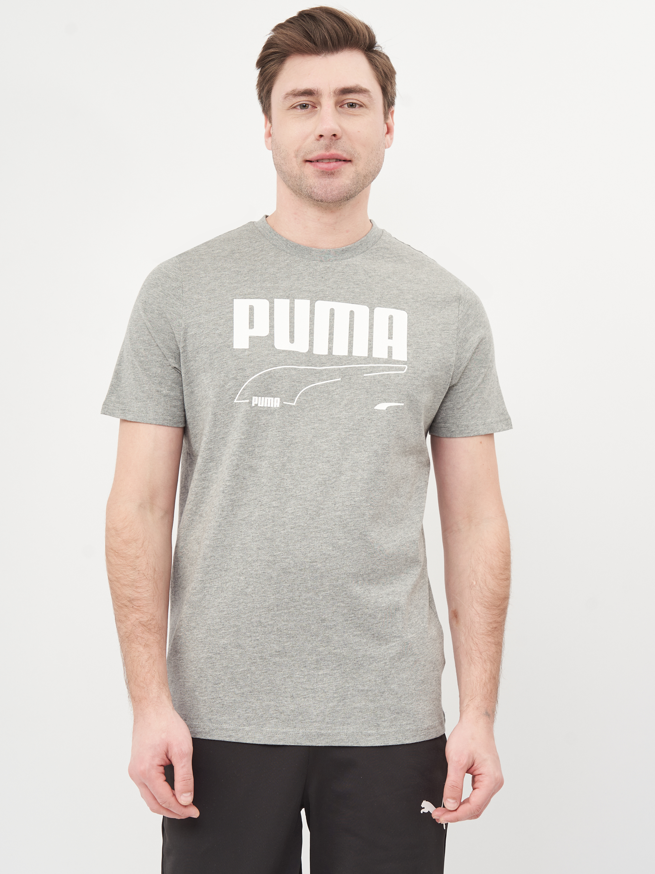 

Футболка Puma Rebel Tee 58573803 S Medium Gray Heather