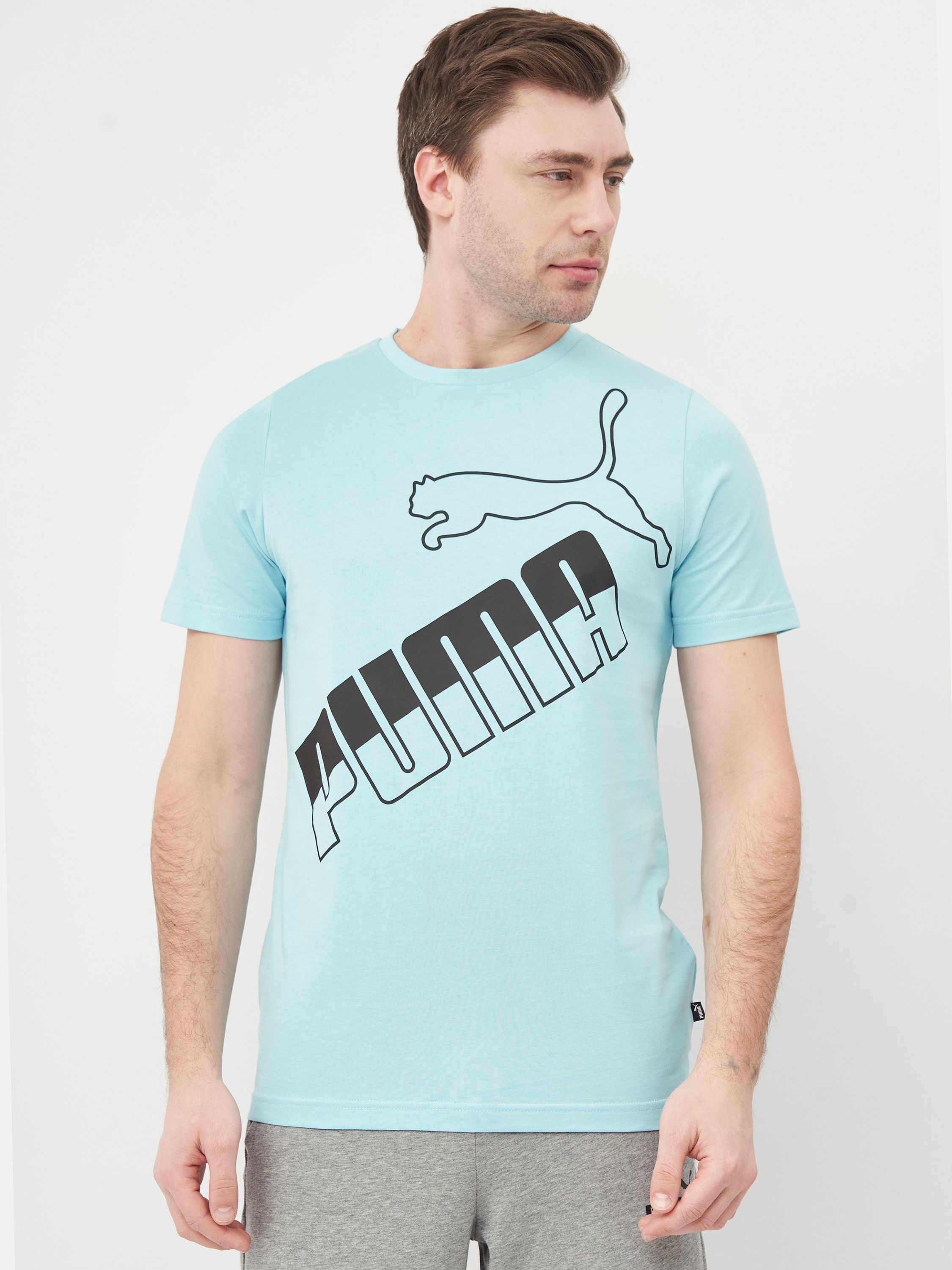 

Футболка Puma Big Logo Tee 58577149 S Angel Blue