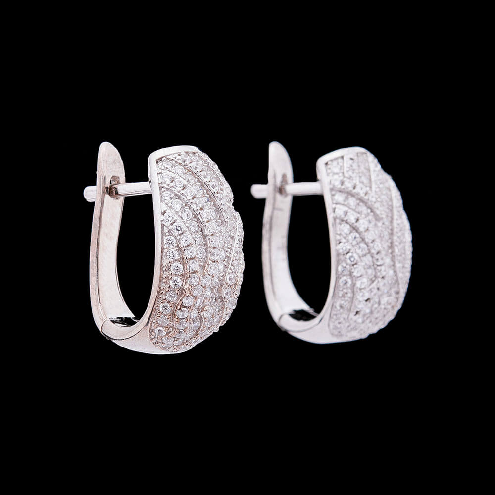 

Серебряные серьги ОНИКС с фианитами (вес 9.6 г) модели пр-121490-9,6