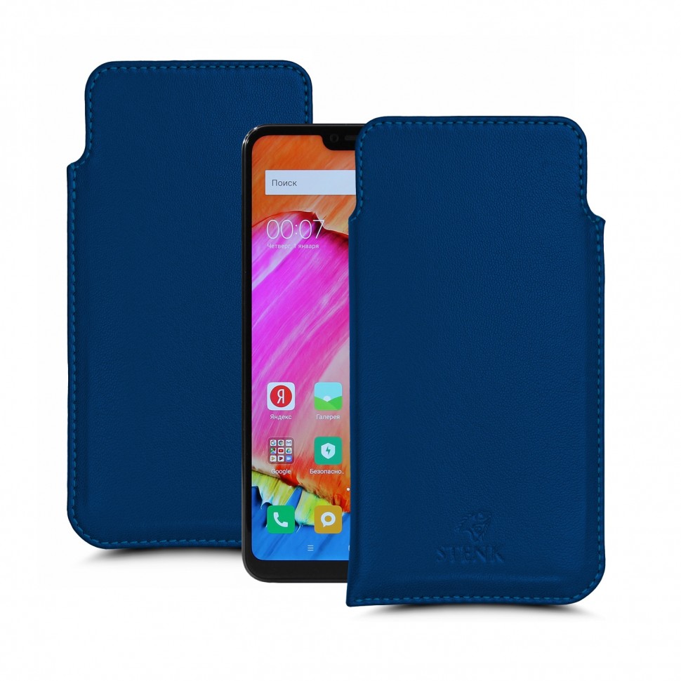 

Футляр Stenk Elegance для Xiaomi Mi 8 Lite Синий
