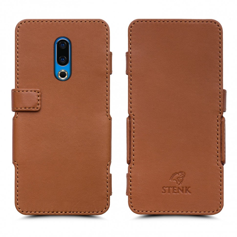

Чехол книжка Stenk Prime для Meizu 16th Plus Camel