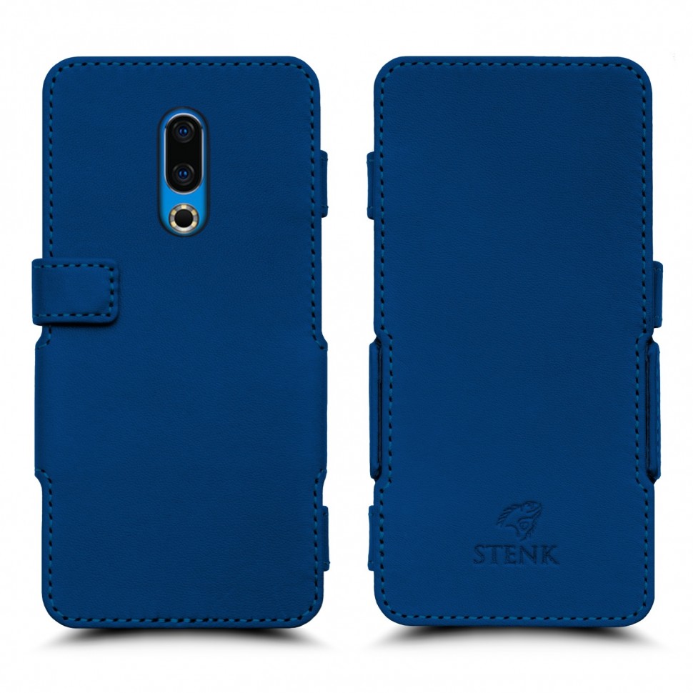 

Чехол книжка Stenk Prime для Meizu 16th Синий