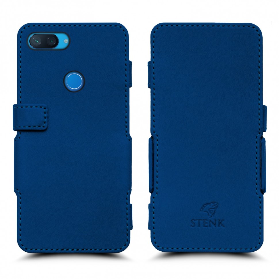 

Чехол книжка Stenk Prime для Xiaomi Mi 8 Lite Синий