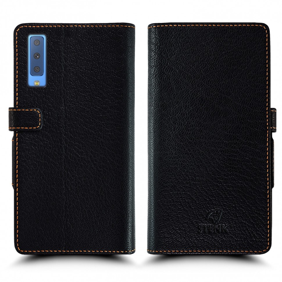 

Чехол книжка Stenk Wallet для Samsung Galaxy A7 (2018) Чёрный