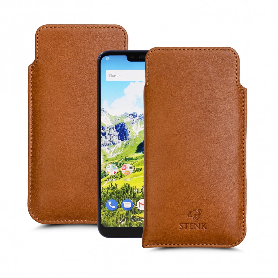 

Футляр Stenk Elegance для ASUS ZenFone Max M2 Camel