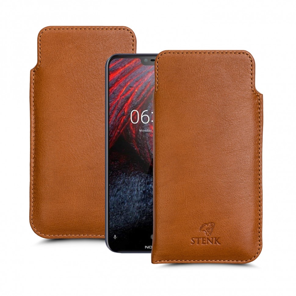 

Футляр Stenk Elegance для Nokia 6.1 Plus Camel