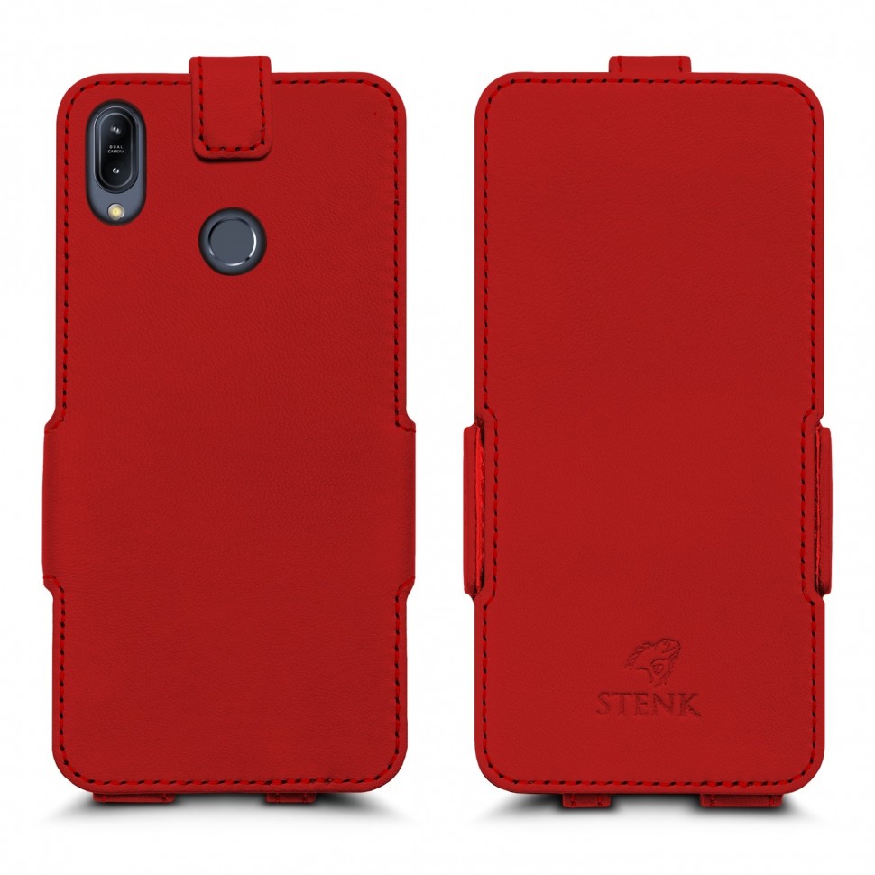 

Чехол флип Stenk Prime для ASUS ZenFone Max M2 Красный