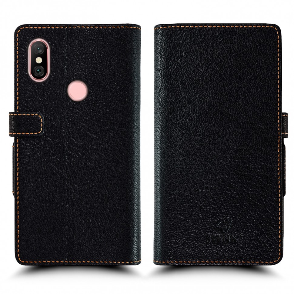 

Чехол книжка Stenk Wallet для Xiaomi Redmi Note 6 Pro Чёрный