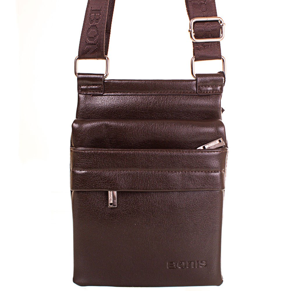 

Сумка через плече BONIS 1053abm коричнева