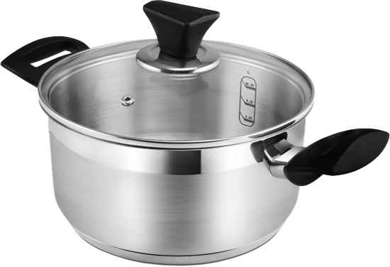 

Кастрюля Polaris Verde 3 л Серая (Verde-20C)