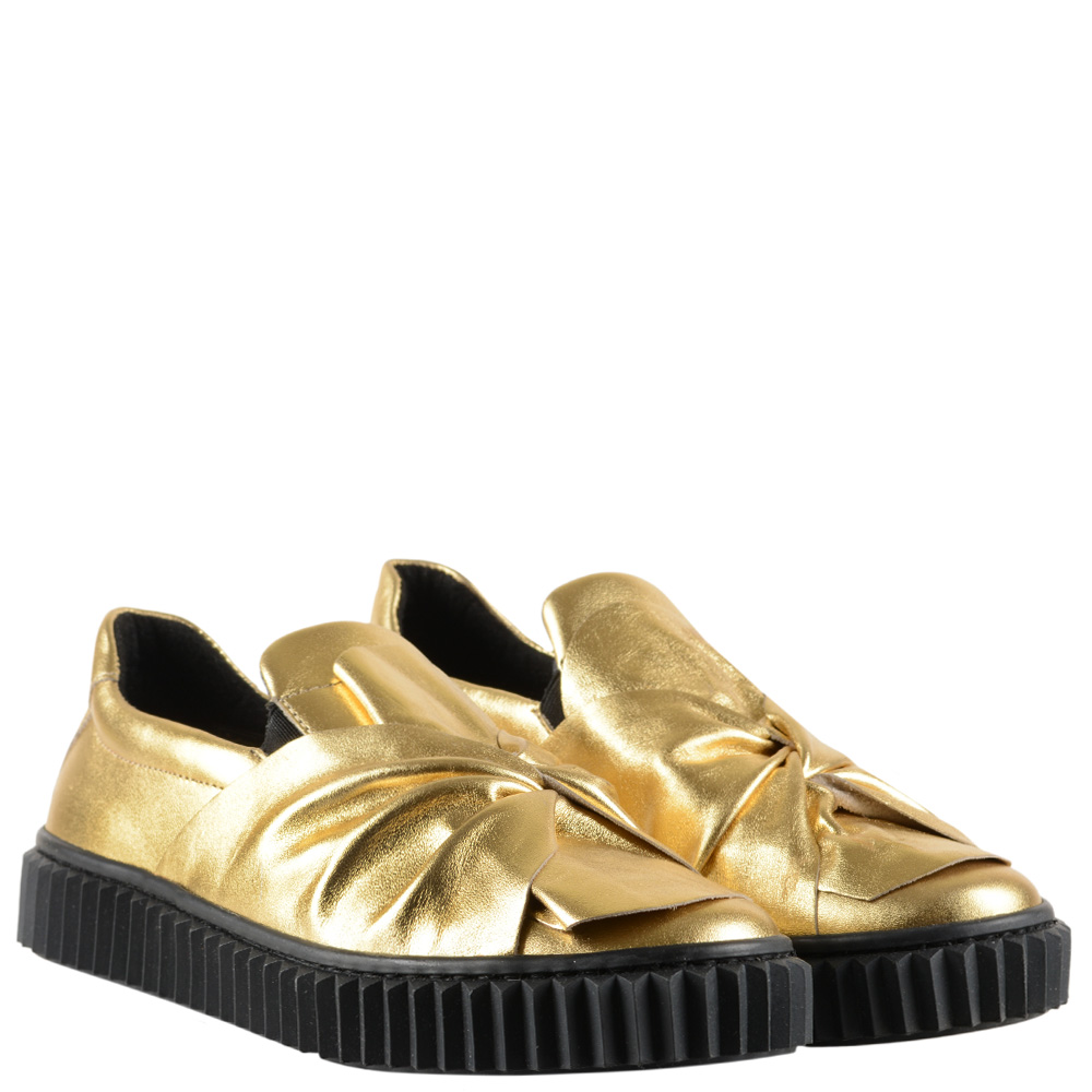 

Слипоны Naturino 5252 oro 28 золотистый