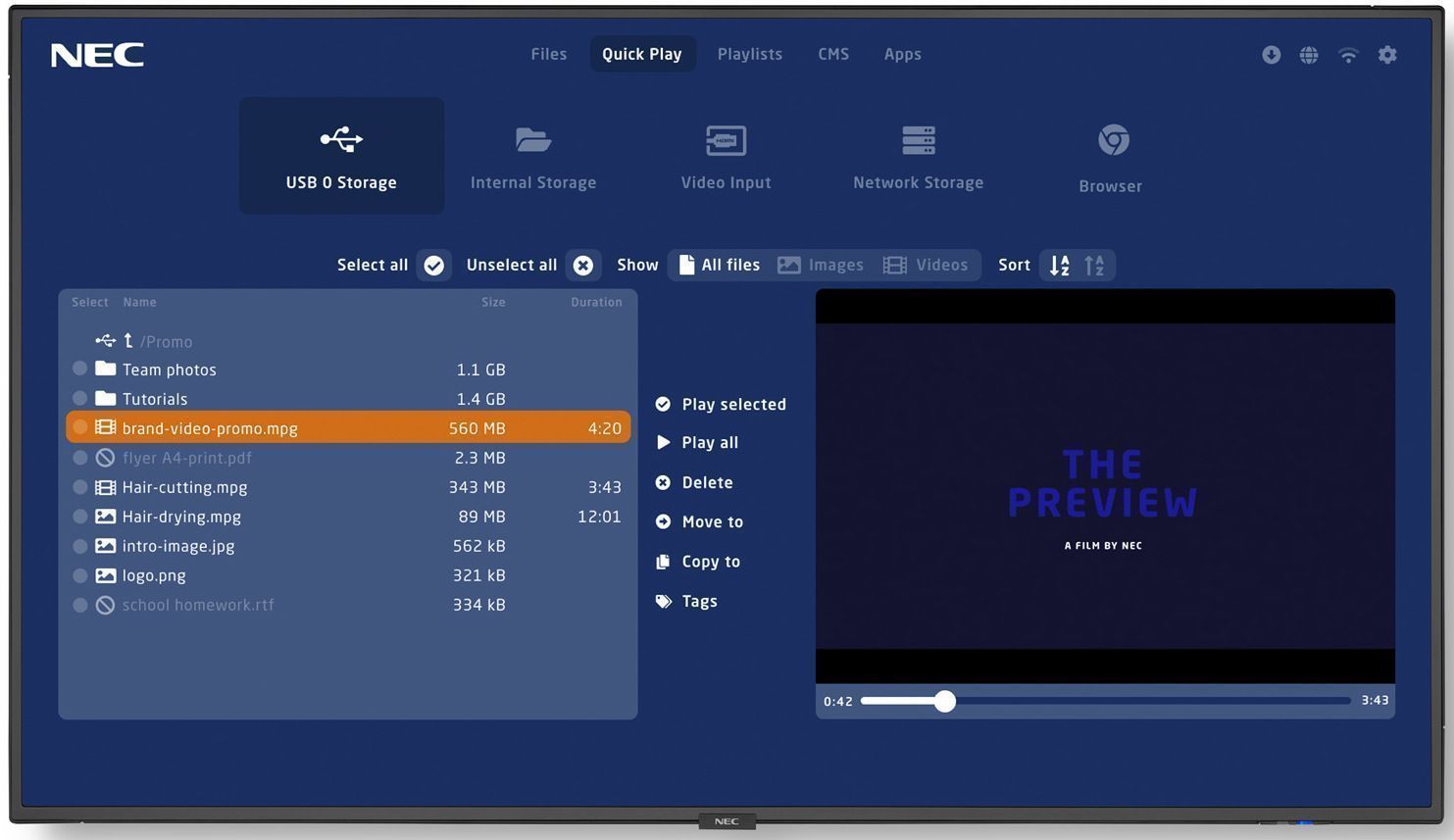 

Монитор NEC MultiSync V554Q-MPi3 (60005007)
