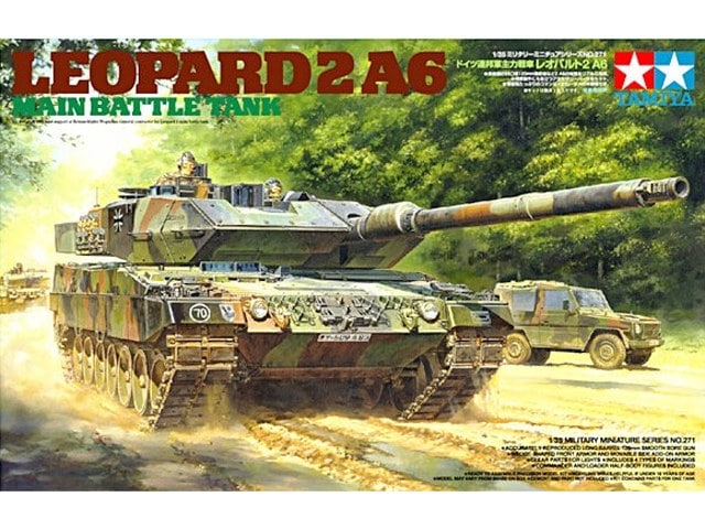 

Сборная модель TAMIYA Leopard 2 A6 Main Battle Tank (35271)