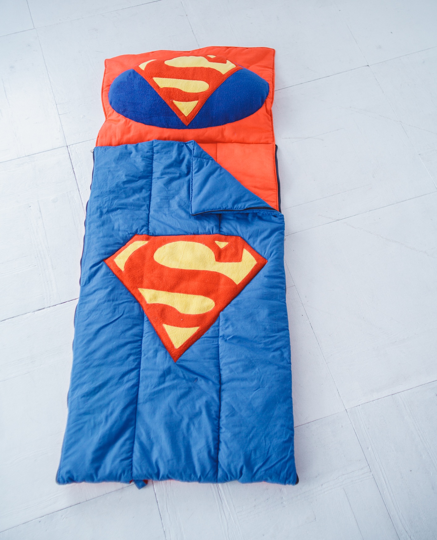 

Спальний мішок дитячий, сліпик Nighty Night Супермен XL 200х90 см