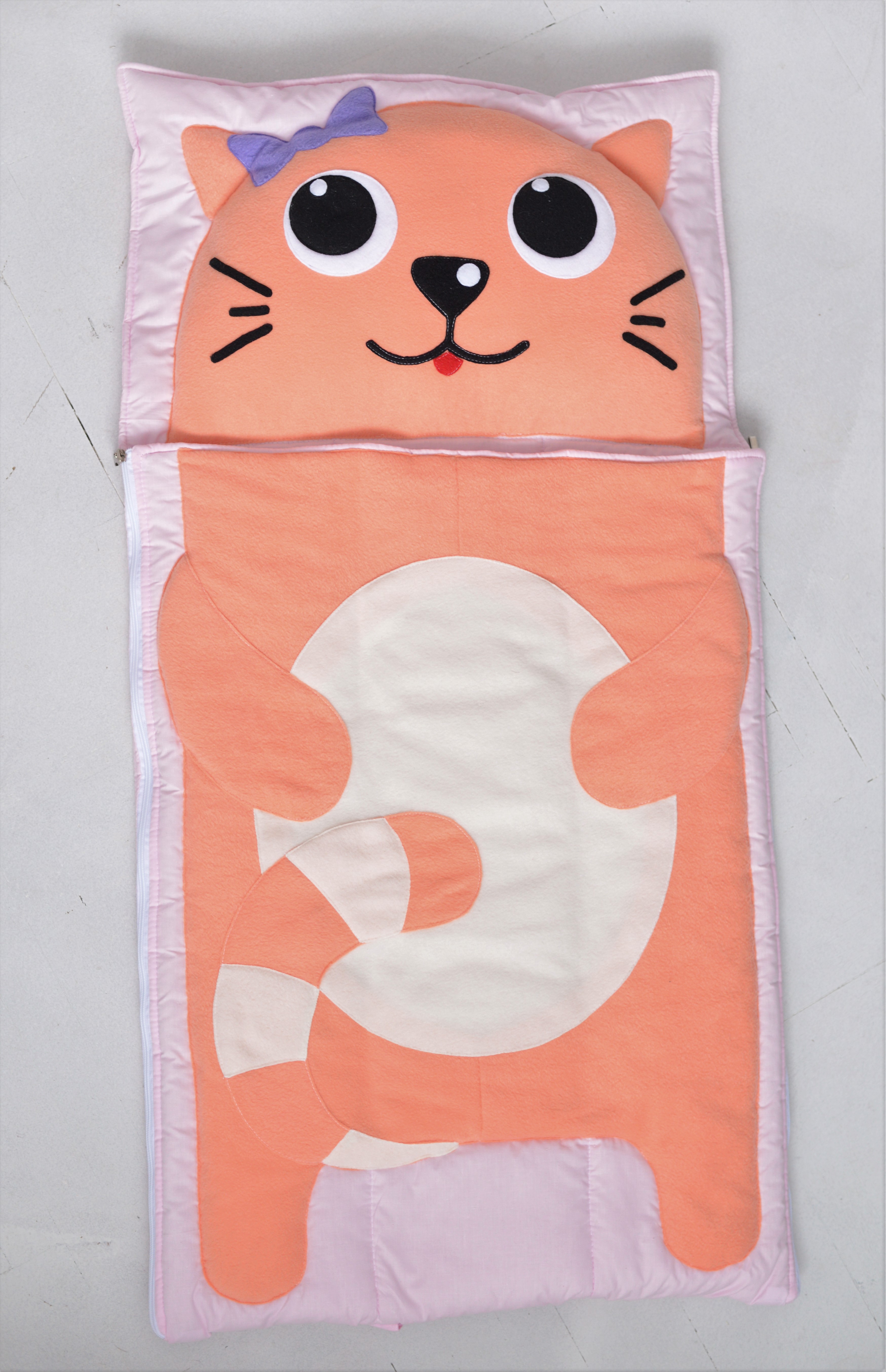 

Спальный мешок детский, слипик Nighty Night Кошечка S 120х60 см