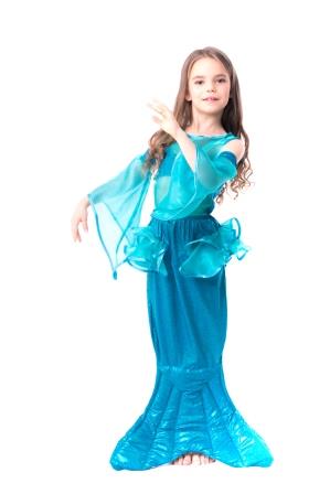 

Карнавальный костюм I.V.A.moda Русалочка 32 бирюзовый iva-418