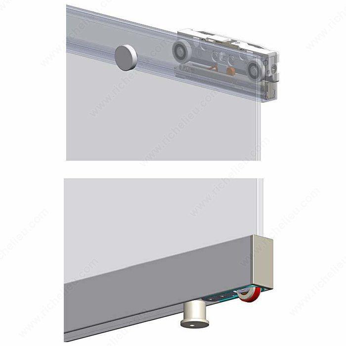 

Комплект раздвижной системы Terno Scorrevoli Magic (для стеклянных дверей) с полной крытой дорожкой (VF / 10) 1800мм