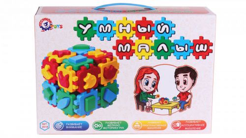 

Настольная игра-куб Технок "Умный малыш. Лото" 2018 2691750