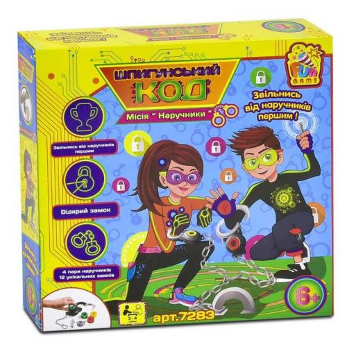 

Настольная игра Fun Game "Шпионский код" 7283 10340094