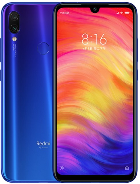 Мобильный телефон Xiaomi Redmi Note 7 4/64GB Blue – фото, отзывы ...