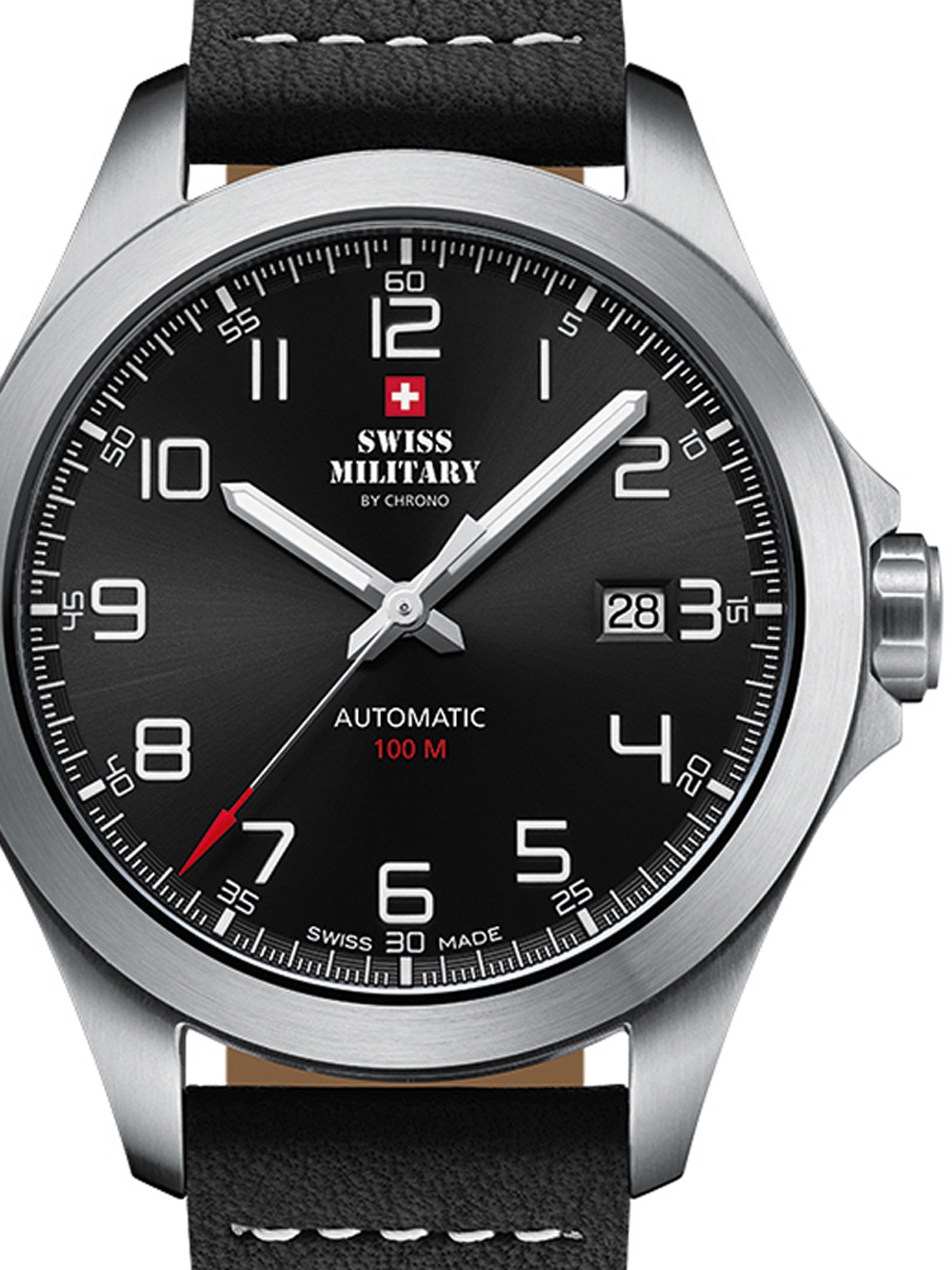 

Часы Swiss Military SMA34077.01 Automatik 42mm 10ATM
