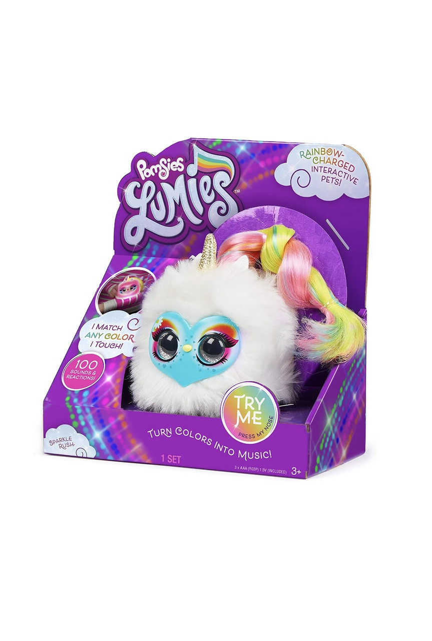

Интерактивная игрушка Спаркл Люмиес. Lumies Pompies