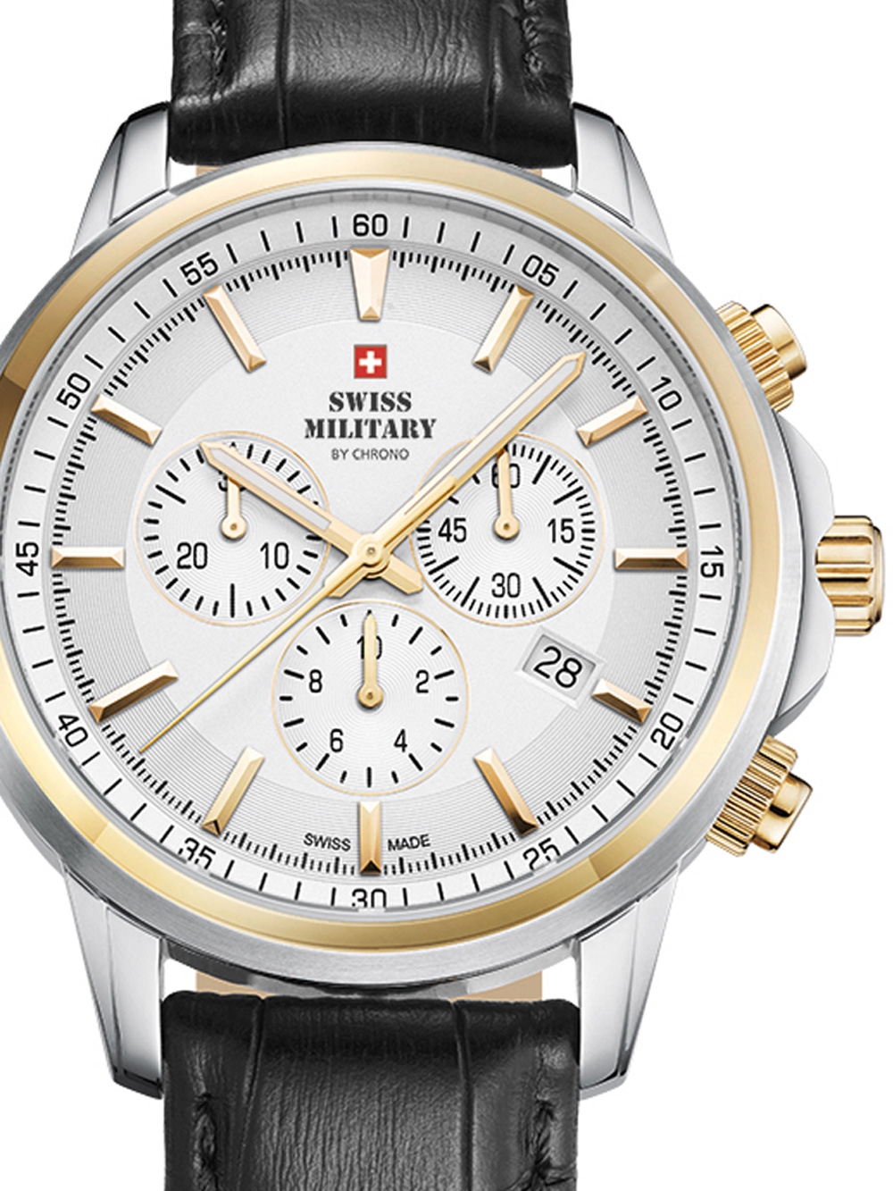 

Часы Swiss Military SM34052.12 Chronograph 42mm 10ATM
