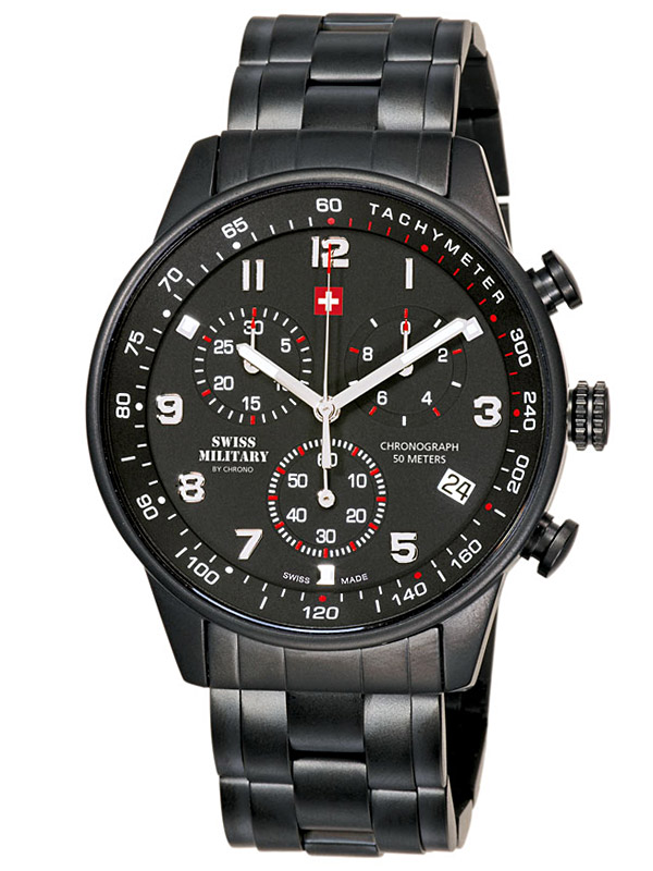 

Часы Swiss Military SM34012.04 Chronograph 41mm 5 ATM