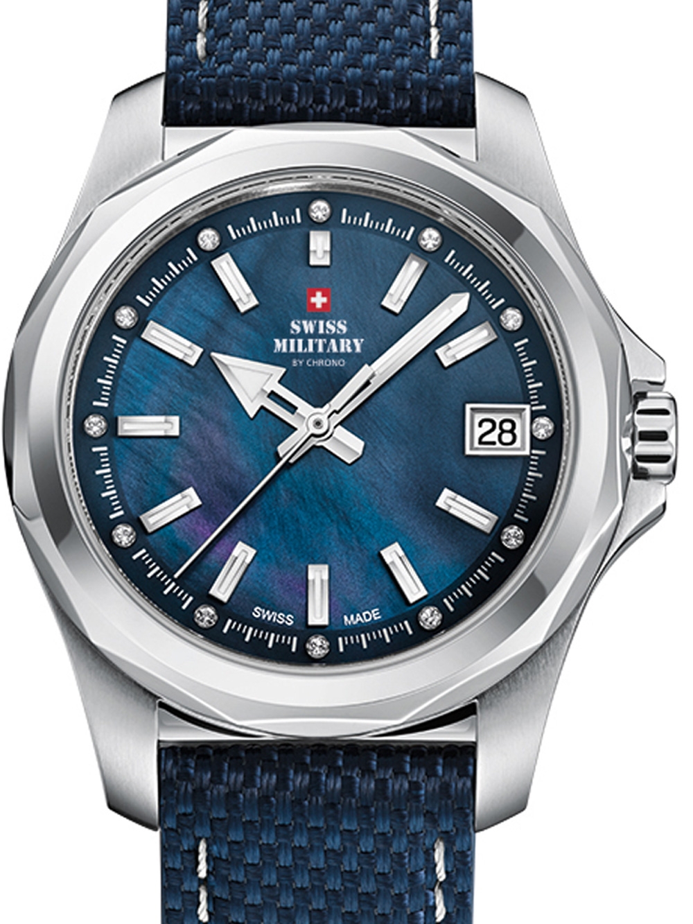 

Часы Swiss Military SM34069.01 Damen 36mm 10ATM