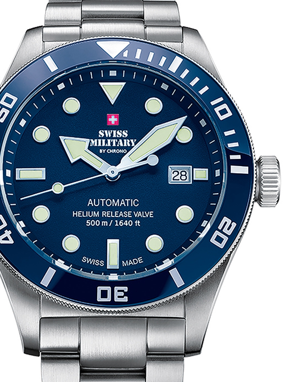 

Часы Swiss Military SMA34075.02 Automatik 44mm 50ATM