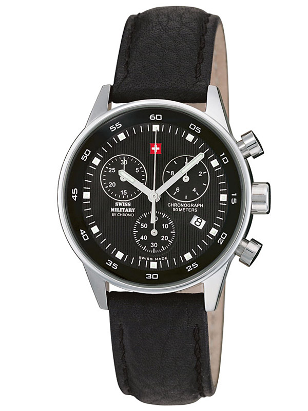 

Часы Swiss Military SM34005.03 Damen-Chrono 36mm 5ATM